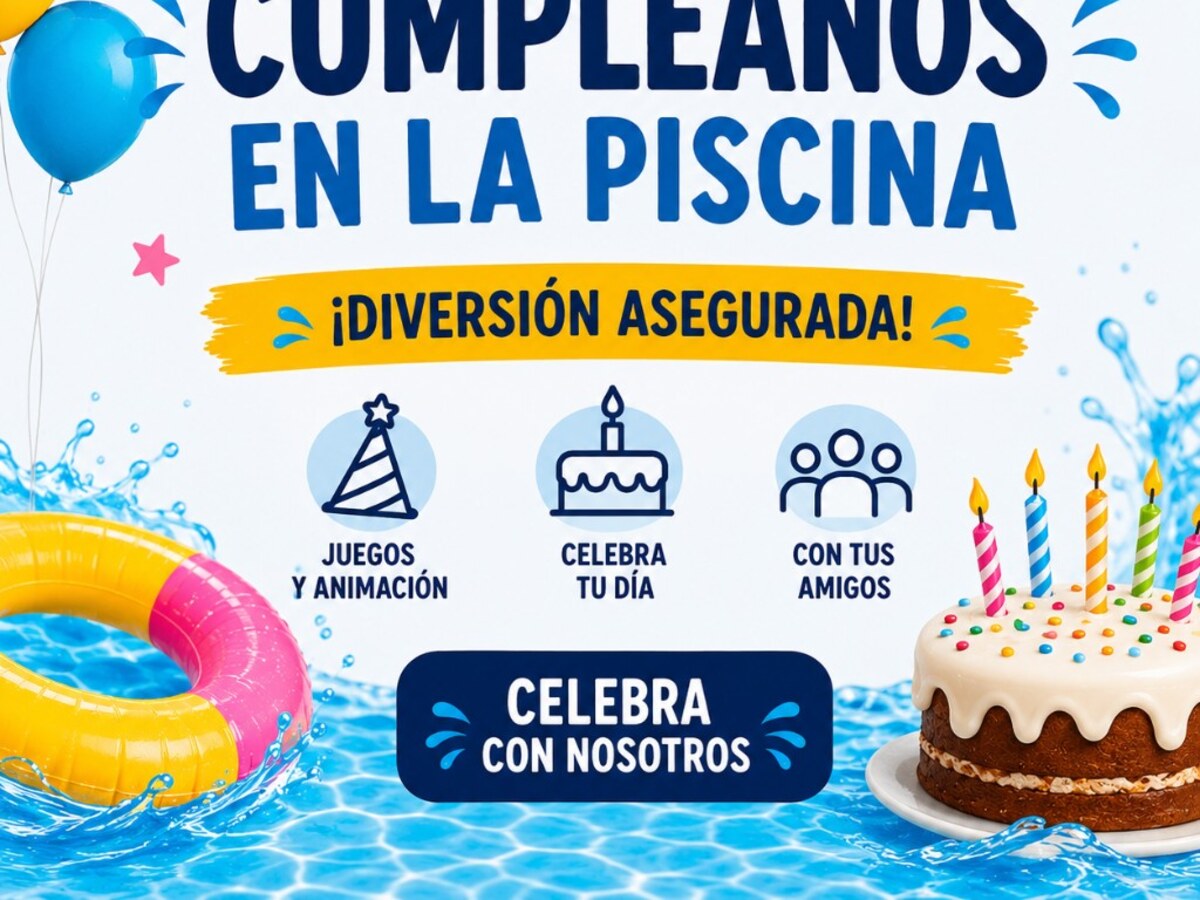 Cumpleaños en la piscina